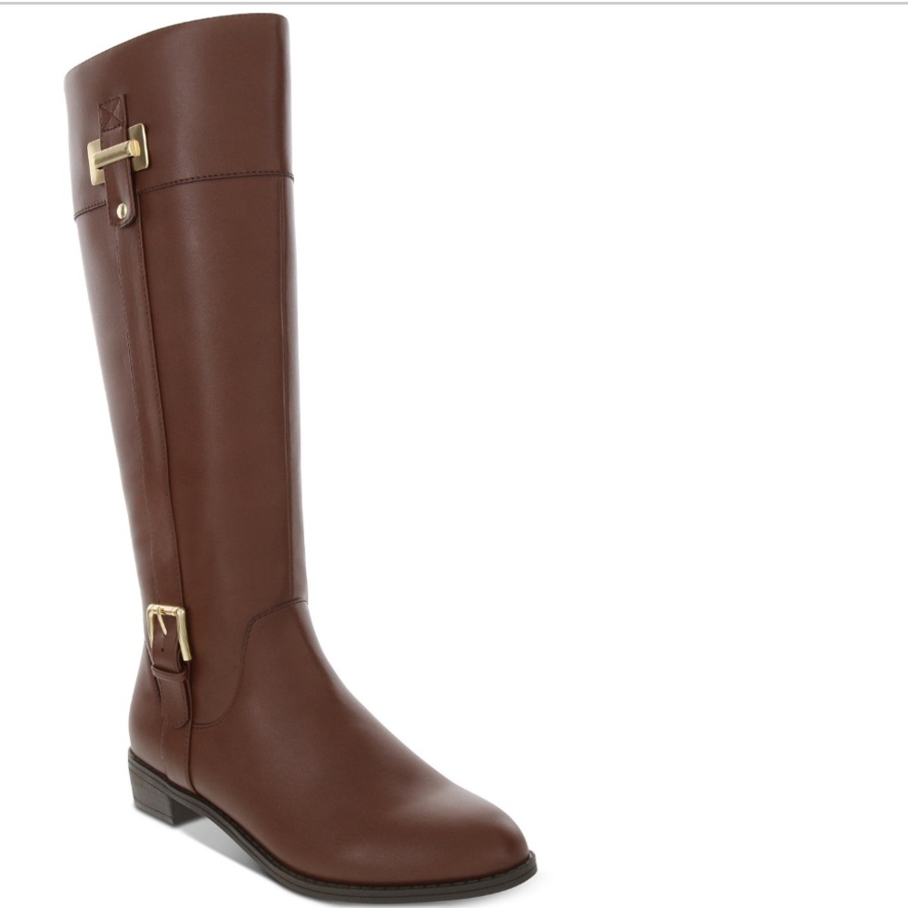 Karen Scott brown riding boots new in box